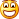 Smiley mit ge&ouml;ffnetem Mund